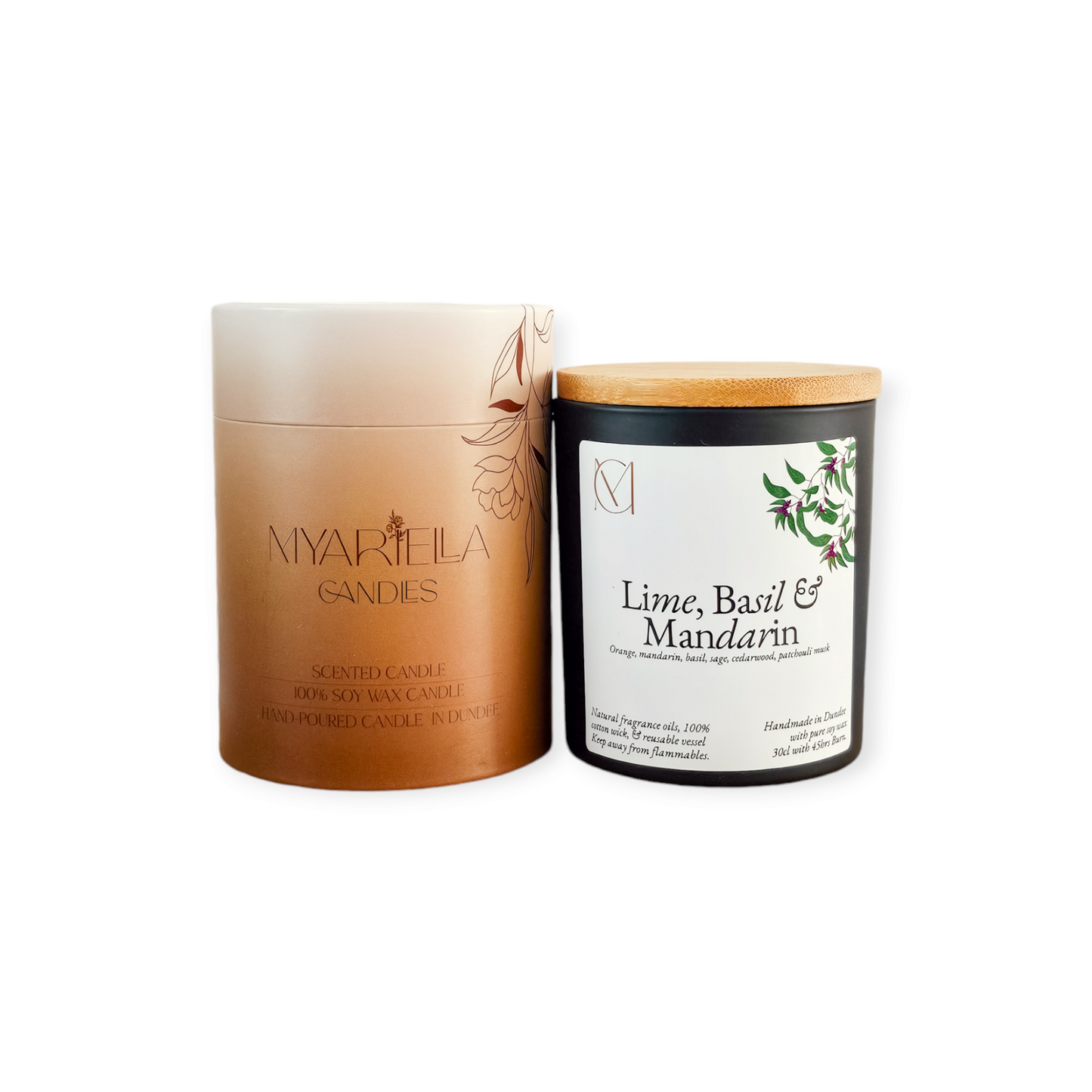 Lime Basil and Mandarin Candle