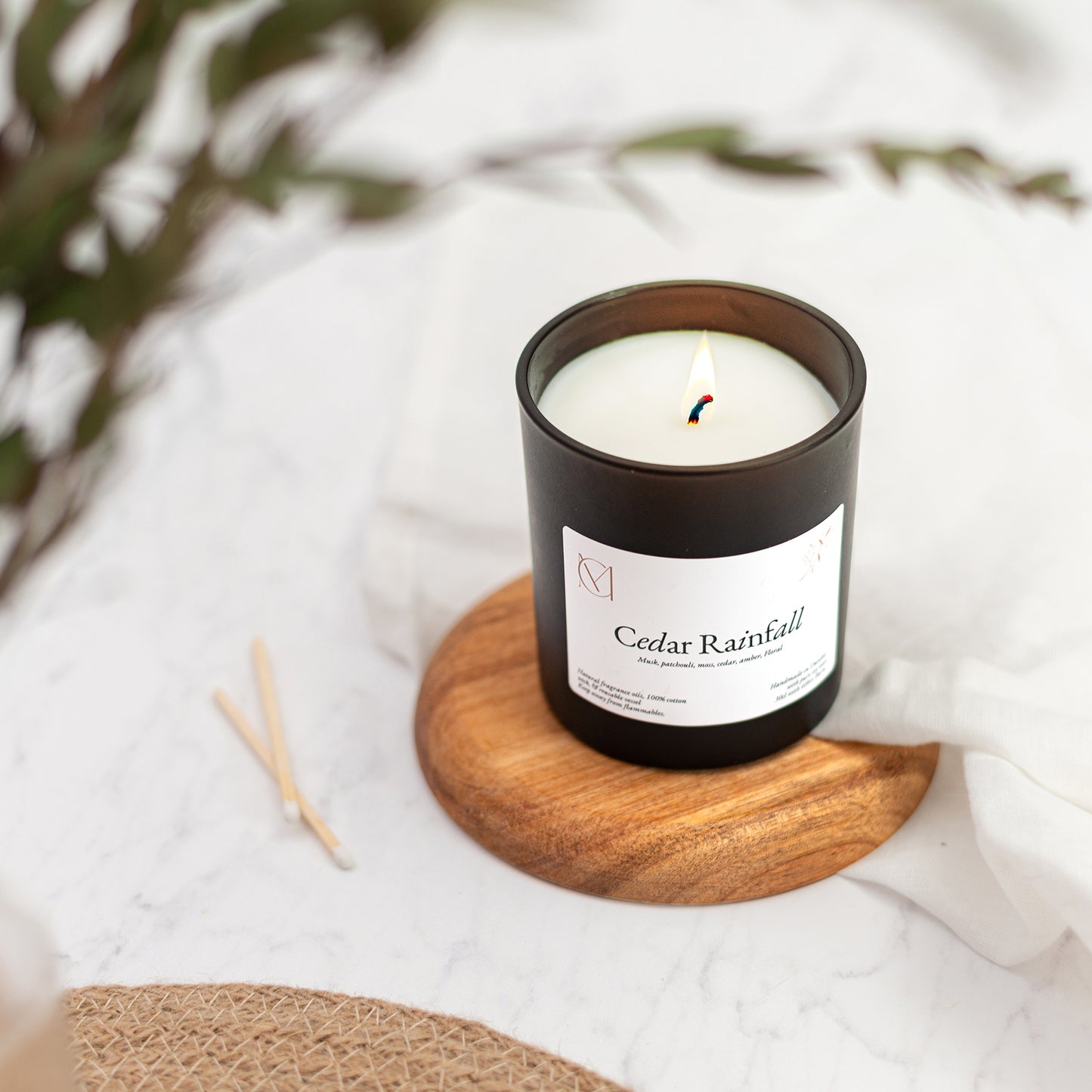 Cedar Rainfall Candle