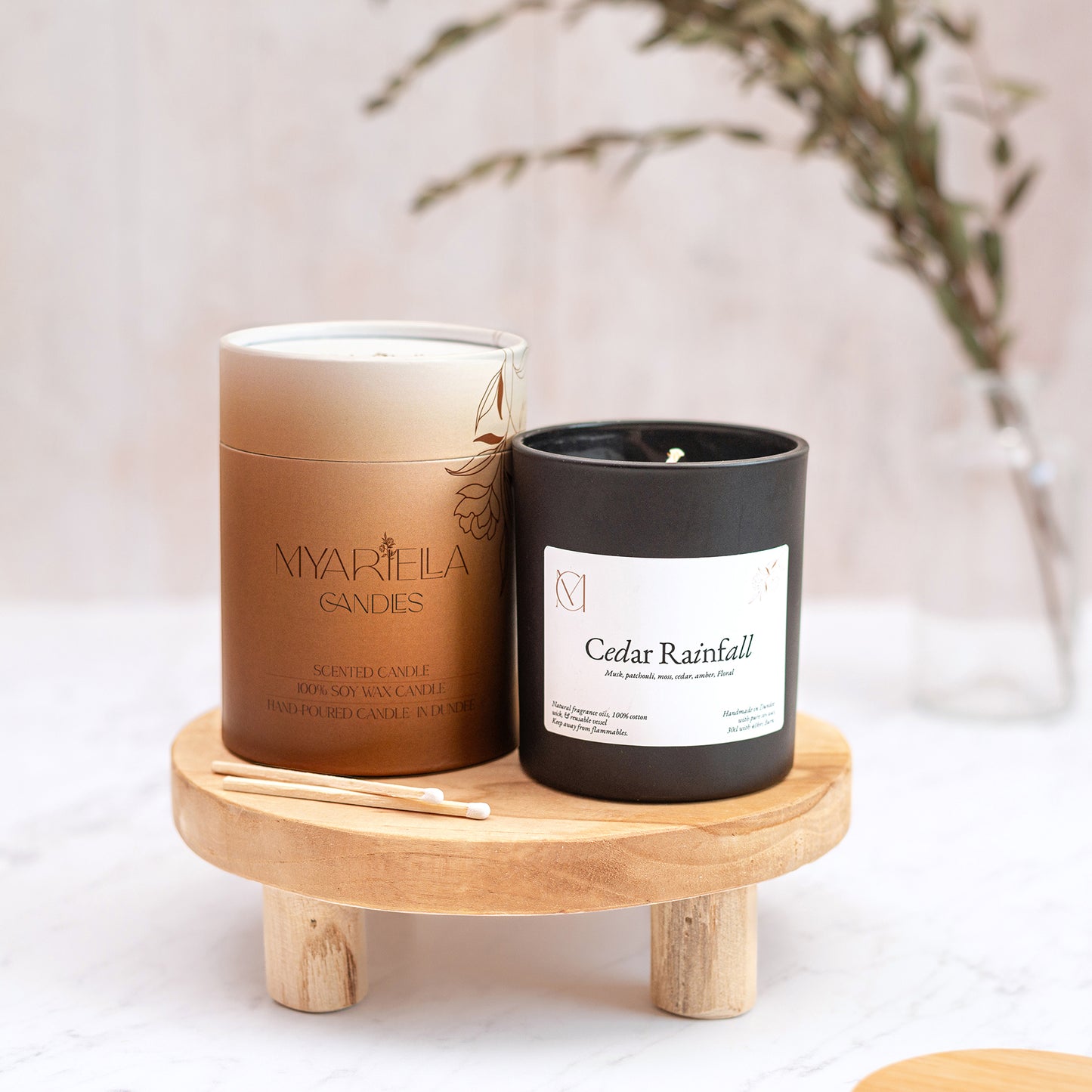 Cedar Rainfall Candle