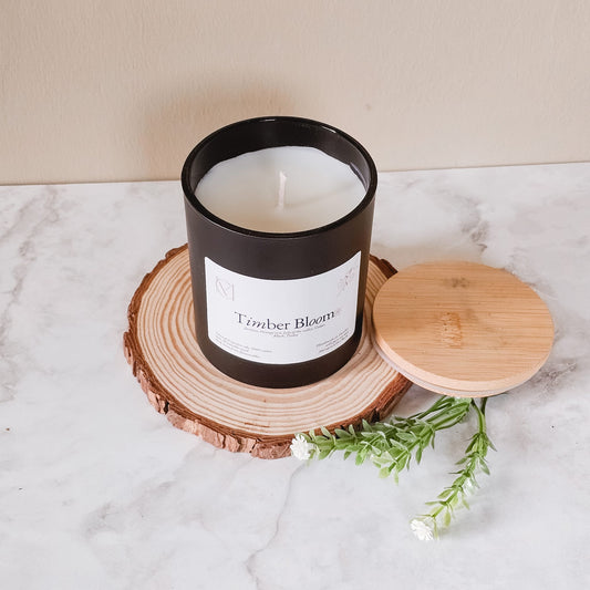 Timber Bloom Candle