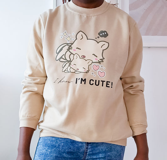 I know I'm Cute Jumper