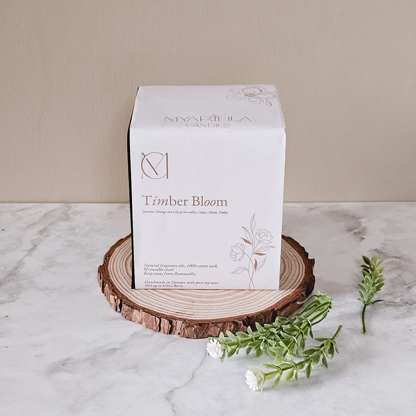 Timber Bloom Candle