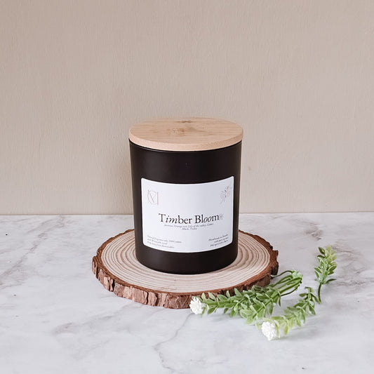 Timber Bloom Candle
