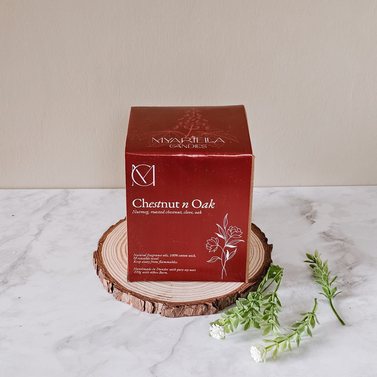 Chestnut and Oak Candle