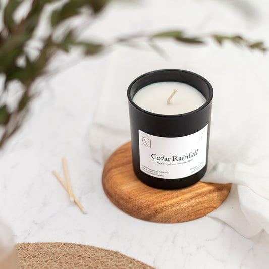 Cedar Rainfall Candle