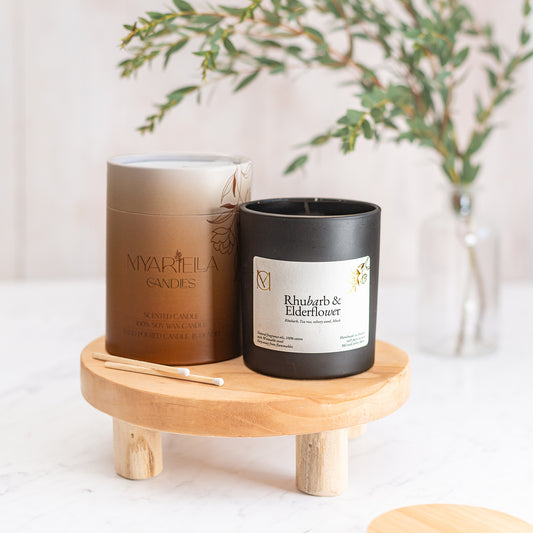 Rhubarb & Elderflower Candle